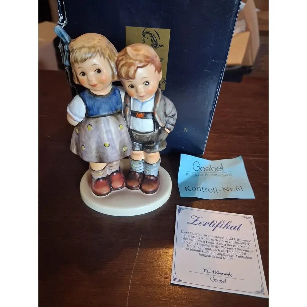 Goebel M.I. Hummel Club # 449 The Little Pair 10 Year Membership Club Exclusive